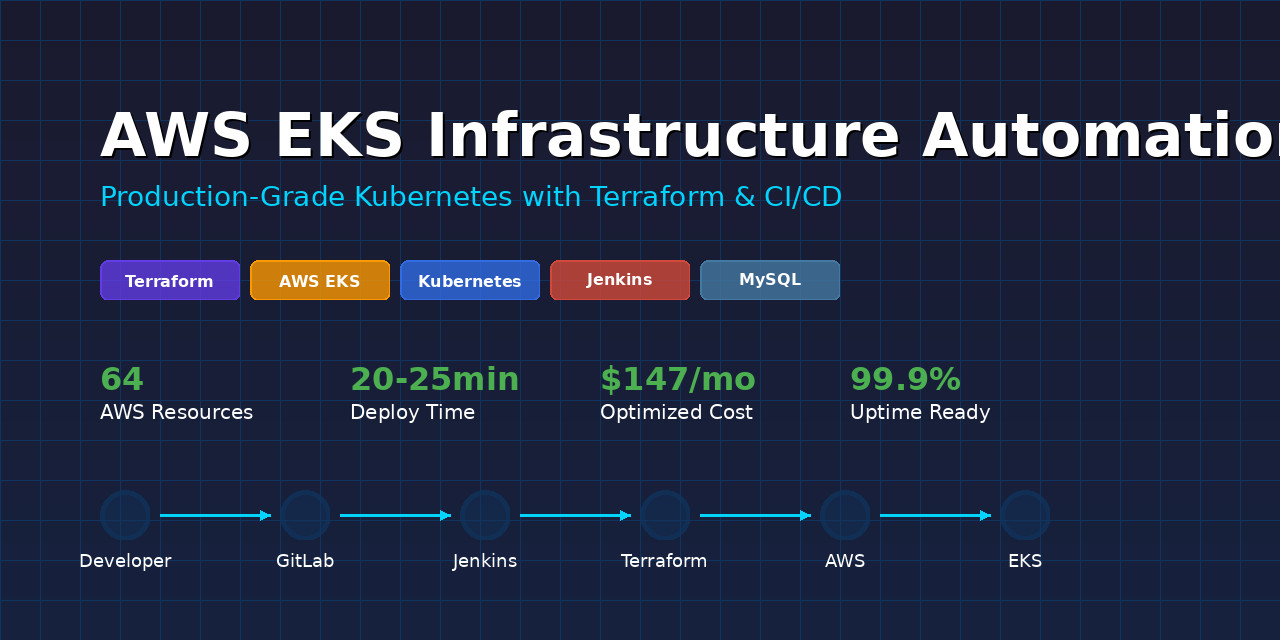 AWS EKS Infrastructure Automation with Terraform & Jenkins - Charles ...
